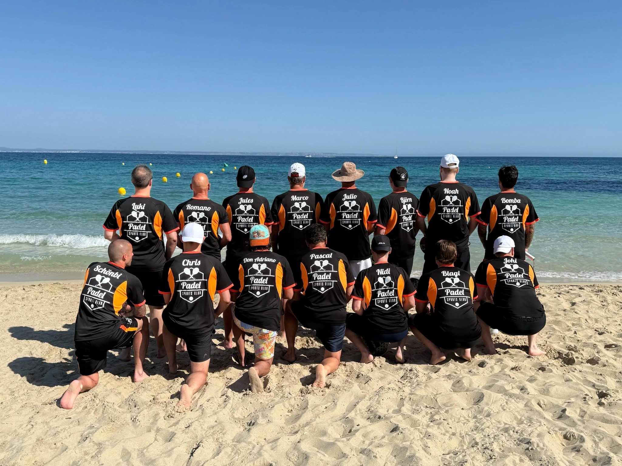 Team hinten